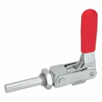 JW WINCO Push-Pull Toggle Clamp: Flange Base Mounting, Std Counter-Clockwise Handle, 70.5 mm Arm Lg (MPN 843.1-80-AS)