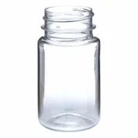 QORPAK Wide Mouth Bottle: PET, 60 mL, 2 fl oz, Colorless, 33-400, No Closure, No Closure, Wide Mouth (MPN PLA-06565)