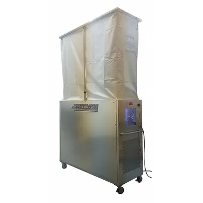 HEPACART Particle Containment Enclosure: 29 in Overall Wd, 80 in Overall Lg - Particle Containment Units