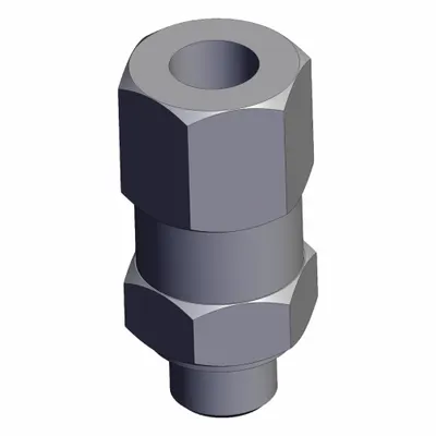 SMC Vacuum Savings Valve: 5 lpm Min Flow Rate, -100 kPa, 8 mm Hex Size, 9 mm Overall Lg - Vacuum Saving Valves