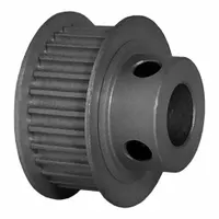 DAYTON Timing Pulley: Modified Curvilinear, Fixed, For GT Timing Belt Section, For 9 mm Belt Wd (MPN 28-3P09M6FA6)