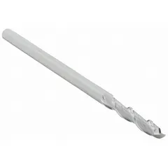 This carbide square end mill features a 3/16" mill diameter, 1-1/8" length of cut, and 3" overall length with 2 flutes. Designed for general-purpose milling of metals, plastics, and composites, its 2-flute geometry facilitates chip evacuation in slotting, profiling, and contouring operations.