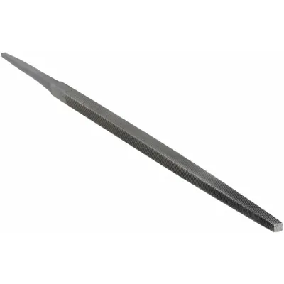 NICHOLSON Machinists File: Square, Double-Cut, Double Edge Cut, Smooth Cut, 6 in Lg without Tang - Double-Cut Square Files