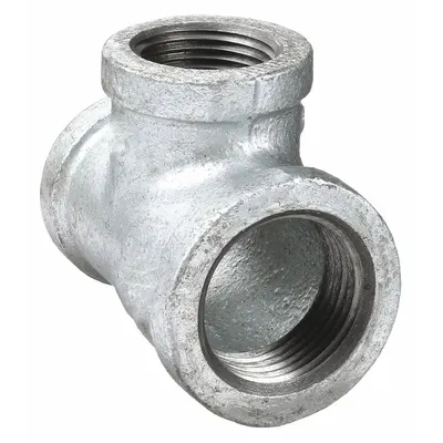 OEM Metal Pipe Tee: Tee (run x run x branch) - Medium-Pressure Threaded Pipe Fittings
