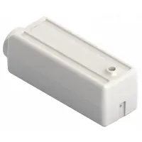 Rectangular plastic reservoir with 2.5 gal capacity for hydraulic power units. Provides corrosion-resistant fluid storage in industrial hydraulic systems
