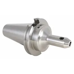 This CAT50 taper end mill holder secures cutting tools in CNC machining centers. With a 7/8 in capacity and 8 in projection, it supports coolant-through-spindle delivery for improved chip evacuation and tool life in milling, drilling, and contouring operations.