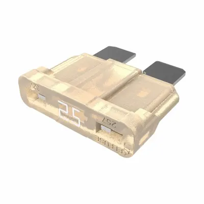 LITTELFUSE ATOF Series Fast-Acting Fuse, 25 A, 32 V DC, Indicating, 0287025.PXCN - Fast-Acting Fuses