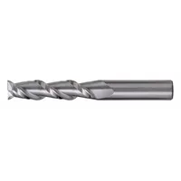 CLEVELAND Square End Mill: Carbide, 2 Flute, 7/16" Mill Dia, 2" LOC, 4" OAL (MPN C60494)