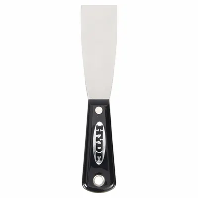 HYDE Putty Knife: Bld. Mat. Carbon Steel, Hdl. Mat. Nylon - Standard Spreading Tools