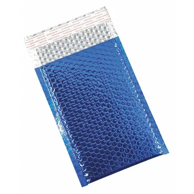 PARTNERS BRAND Glamour Bubble Mailers 7.5x11" Blue PK72