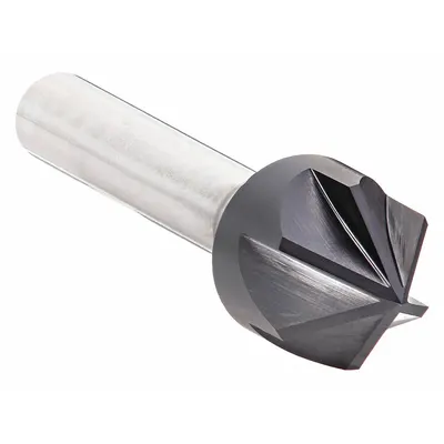 KEO 55810-TiALN Smooth-Finish Six-Flute Countersink - Smooth-Finish Six-Flute Countersinks