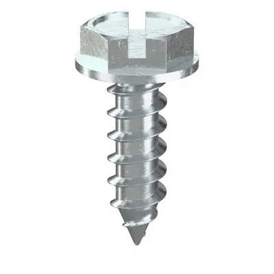 MALCO Hex Head Washer Sheet Metal Screw - Hex Head Washer Sheet Metal Screws