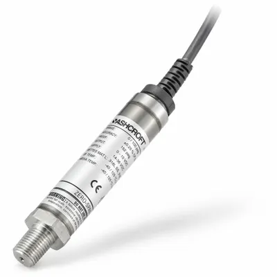 ASHCROFT Pressure Transmitter: 0 psi to 100 psi, 4 to 20mA DC, Cable, 1/2 in Male NPT - Pressure Transmitters with Cable & Wire Leads