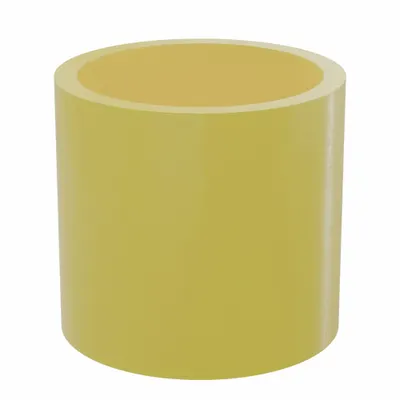 BUNTING BEARINGS Sleeve Bearing: PTFE, J-5500, 1 3/8 in Bore, 1 5/8 in OD - Plastic Sleeve Bearing for Non-Hardened Surfaces