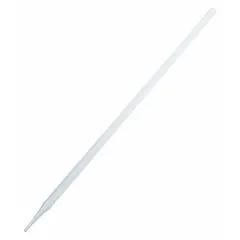 This sterile plastic aspirating pipette is designed for liquid transfer and aspiration in laboratory environments. It is not individually wrapped and is suitable for general lab use where contamination control is required.