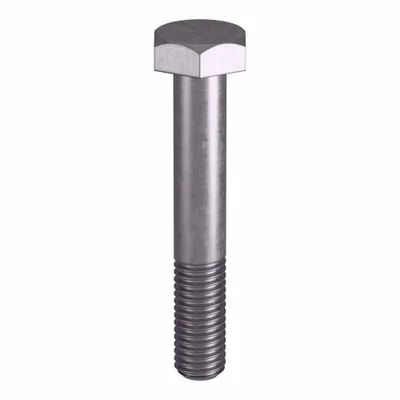 USA INDUSTRIALS Heavy Hex Bolt: Stainless Steel, Grade B8, Plain, 1/2"-13 Thread Size, 3 1/4 in lg - Grade B8 Heavy Hex Bolts