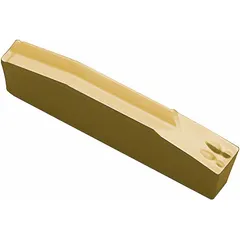 Indexable insert for grooving, parting, and turning operations in CNC machining. Used to create accurate grooves in metal workpieces. Consult manufacturer data sheet for dimensions, grade, and geometry.