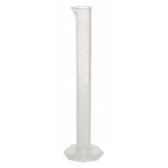 Polypropylene Graduated Cylinder, 10 mL, 0.3 fl oz, To Contain (TC), Octagon