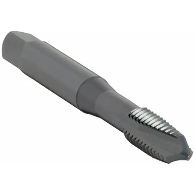 OSG Spiral Point Tap: M8x1.25 Metric, D5 / 4H-6H, 3 Flute, Plug Chamfer - Spiral-Point Taps for Steel & Stainless Steel