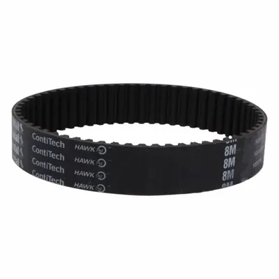 CONTINENTAL Timing Belt: One Side, Curvilinear, Conti Hawk PD, 8 mm Pitch, 85 mm Top Wd - HTD Section Timing Belts