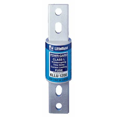 LITTELFUSE Fuse: Class L, KLLU Series, Bolt-On Body, Time-Delay, 750 A, 600 V AC - Time-Delay Bolt-On Fuses