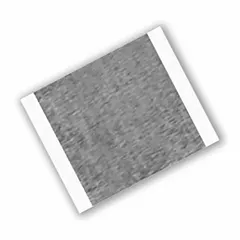 This 3M conducting electrical tape is a 1 in x 1 in silver square with a 3.2 mil thickness and a 600 V voltage rating. It is used for EMI shielding, grounding, and static discharge applications in electrical and electronic assemblies.