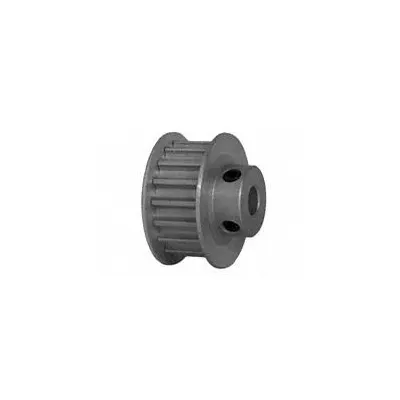 Dayton Timing Pulley: Curvilinear, Fixed, For HTD Timing Belt Section, For 9 mm Belt Wd - HTD Section Fixed-Bore Timing Pulleys with Hub