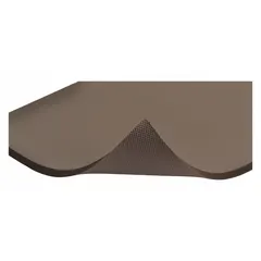 This 3 ft x 75 ft black nitrile foam mat is 3/4 in thick with oil and grease resistance and an anti-slip backing. It provides fatigue relief for standing workers in areas where oil and grease are present, such as industrial kitchens and manufacturing floors.
