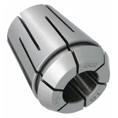 Sealed ER32 coolant collet for 17/64-inch tool shanks. Designed to deliver coolant directly to the cutting edge in CNC machining operations, reducing heat and improving chip evacuation. Suitable for use with ER32 collet chucks in high-pressure coolant applications.
