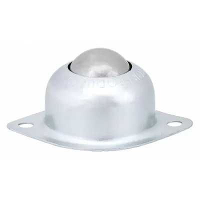 ASHLAND CONVEYOR Ball Transfer: 1 in Ball Dia - Ball Transfer, 75 lb Ball Load Capacity - Flange Mount Ball Transfers