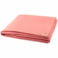 STEINER Welding Blanket: Acrylic-Coated Fiberglass, 6 ft Wd, 6 ft Lg, Pink, 16 oz/sq yd Material Wt (MPN 385-6X6)