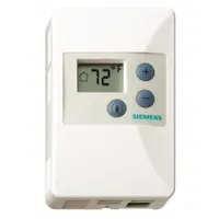 Temperature and Humidity Sensor: Wall Mount, Digital, 55°F to 95°F, Polycarbonate, Plastic (MPN QFA3280.FWSC)