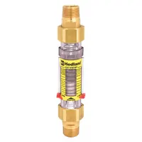 HEDLAND Mechanical Flowmeter: Flow Meter, Scale, Variable Area, Inline, Universal, Gallons/Liters (MPN H625-016)