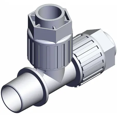 SMC LQ3R5C-MN PFA Compression Tube Fitting - PFA Compression Tube Fittings
