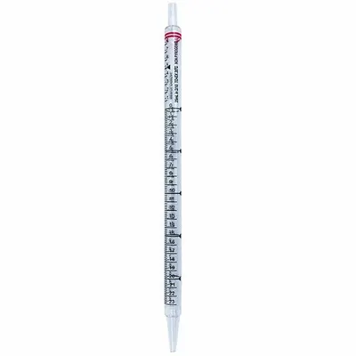 COLE-PARMER Serological Pipette: 25 mL Capacity, 0.2 mL Graduation Increments, Sterile - Sterile Seroligcal Pipettes