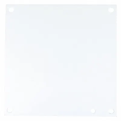 WIEGMANN Interior Panel: Back Panel Panel, 10 in Overall Ht, 10 in Overall Wd, Steel - Interior Mounting Panels