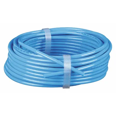OEM Standard Polyurethane Tubing, 3/32 in ID, 5/32 in OD, 50 ft, Light Blue, 200 psi