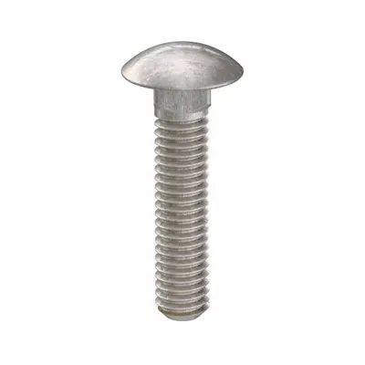 USA INDUSTRIALS Carriage Bolt: Square Neck, 5/16"-18 Thread Size, 1 1/2 in lg, Stainless Steel - 316 Stainless Steel Square Neck Carriage Bolts