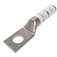 Compression Lug: 1/4 in Stud Size, 3 AWG – 3 AWG For Wire Sizes, Solid/Stranded Wire Type, Long (MPN YA3CTC14)