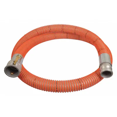 CONTINENTAL PVC Water Suction & Discharge Hose Assembly - PVC Water Suction & Discharge Hose Assemblies with Synthetic Braid & PVC Helix Reinforcement