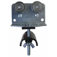 GLEASON Festoon Intermediate Trolley: C-Rail, Round, 3 in Overall Lg (MPN C35-ITG)