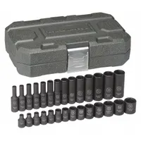 GEARWRENCH Socket Set: 1/4 in Drive Size, Small Set (0-50 pieces) Set Size, 28 Pieces, (14) 6-Point (MPN 84901)