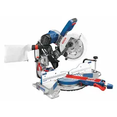 This 10 in corded sliding miter saw provides a maximum cut width of 12 in at 0° miter and a miter angle range from 52° to 60°, with a minimum miter angle of 52°. It is suited for crosscuts and miter cuts in wood, trim, and framing applications.