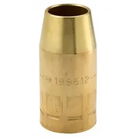 MILLER ELECTRIC Nozzle: FasTip, 3/4 in, Straight, Brass, Miller (MPN 199612)