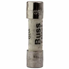 Fast-acting cylindrical fuse rated 4 A at 250 V AC, with a non-indicating design. 5 mm x 20 mm form factor. Suitable for overcurrent protection in control panels, power supplies, and instrumentation.