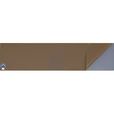 PRECISION BRAND 44D40 Vinyl Shim Stock Sheet, 0.04 in Thick, Clear, 5 in x 20 in - Shim Stock Sheets