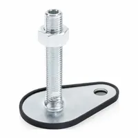 JW WINCO Male-End Leveling Mount: Swiveling Stud, 3/4"-10 Thread Size, 3,597 lbf Capacity (MPN 42-80-3/4X10-100-A1-UK)