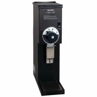 BUNN Coffee Grinder: 2 lb Capacity, Single Hopper, Black, Stainless Steel (MPN 22102.0000)