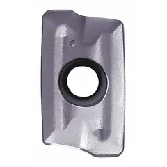 Parallelogram-shaped indexable milling insert with four cutting edges for high-feed face and shoulder milling. Suitable for roughing and semi-finishing operations in steel, stainless steel, and cast iron.