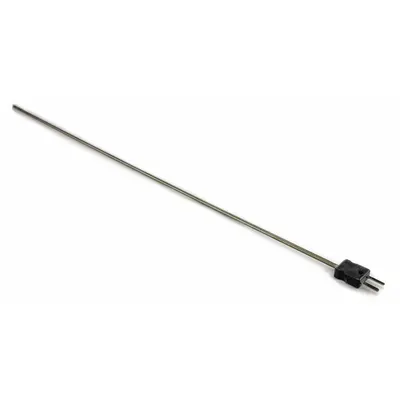 Dayton Type J Thermocouple Probe, Rounded Tip, 18 in Length - Thermocouples for Gas Applications
